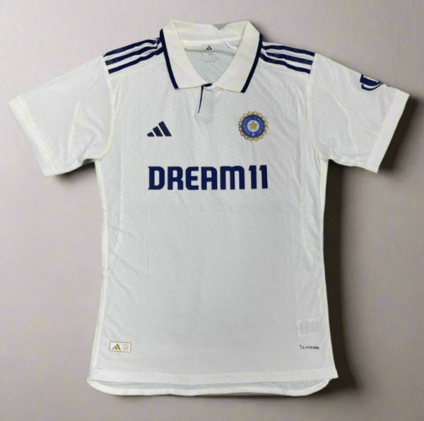 India Test Cricket Jersey 2025 PLAYER VERSION