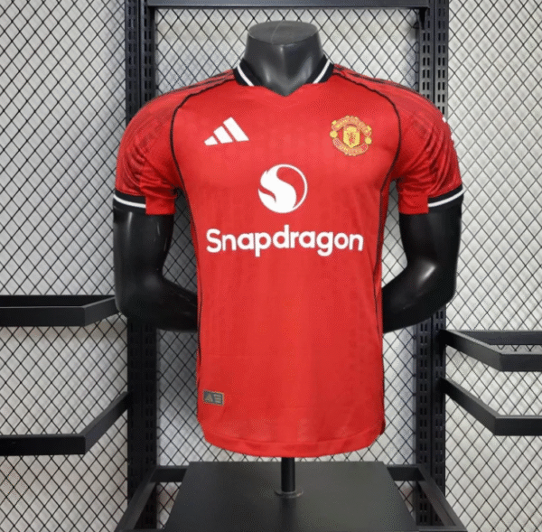 Manchester United Jersey Home 25 26 Season PLAYER VERSION