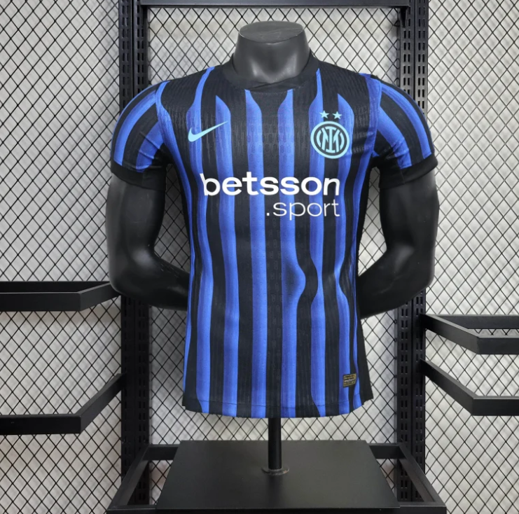 Inter Milan Jersey Home 25 26 Season PLAYER VERSION