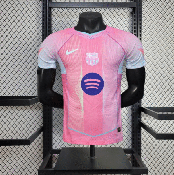 FCB Pink Special Edition Jersey PLAYER VERSION