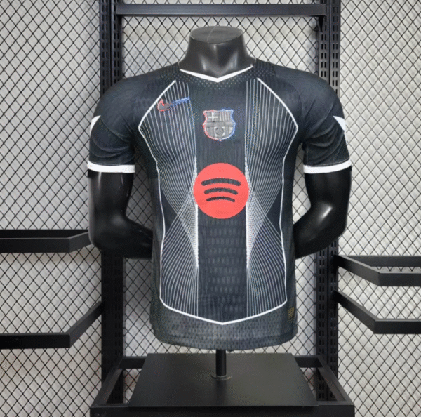 FCB Black Special Edition Jersey PLAYER VERSION