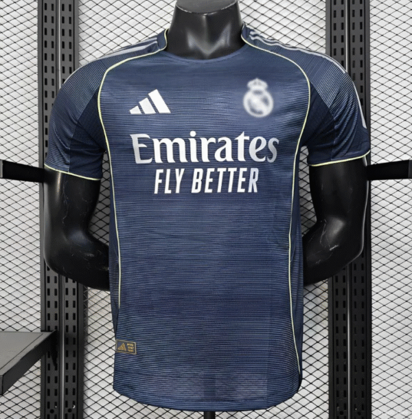 Real Madrid Away Jersey 25 26 Season PLAYER VERSION