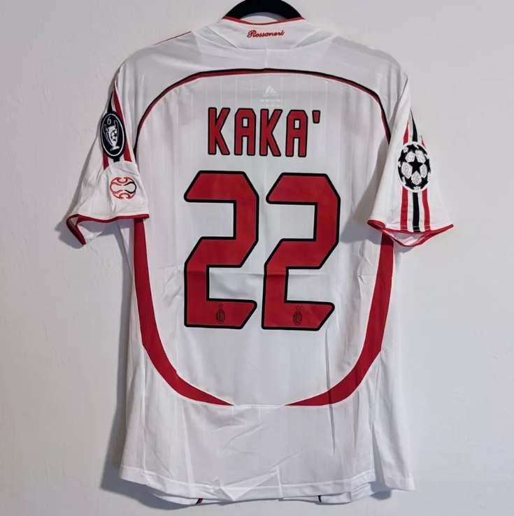 AC Milan 2006-2007 KAKA 22 Away Retro Jersey