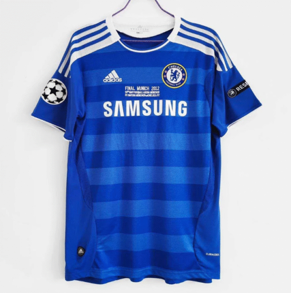 Chelsea 2012 Munich Champions League Final Retro Jersey