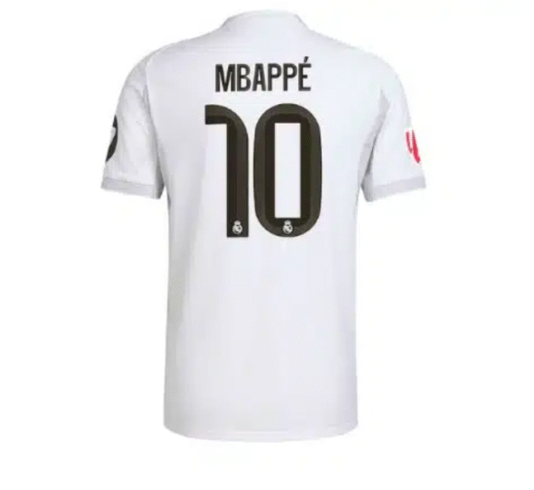 Real Madrid Home Mbappe 2025-26 Jersey