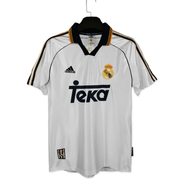 Real Madrid 1998-2000 Home Retro Jersey