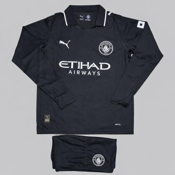 MAN CITY AWAY FULL SLEEVE 25/26 WITH SHORTS