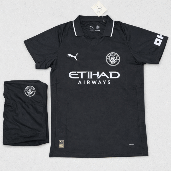 Man City Away 25-26 Jersey with Shorts