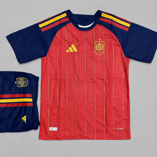 Spain Home World cup 2026 Jersey Set